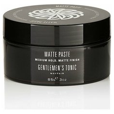 GENTLEMENS TONIC Паста для укладки волос Матирующая, 85 г