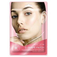 Подтягивающий патч ANTI-AGE для четкости овала лица Mi-Ri-Ne V-SHAPE PATCH 8 г в упаковке 3 шт