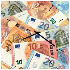 SvS Настенные часы SvS 3501908 Разношерстные купюры СВС