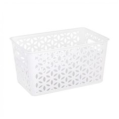 Корзина Альтернатива "Мираж" 290х190х150мм (белый) Alternativa