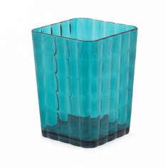 Стакан для зубных щеток Альтернатива "Кристалл" (изумрудный) Alternativa