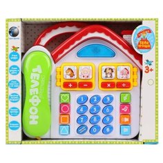 Развивающая игрушка Наша игрушка Телефоша 6016B, разноцветный