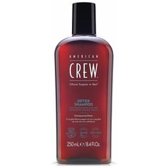 American Crew Detox Shampoo for Excess Sebum - Шампунь для глубокой очистки волос 250 мл