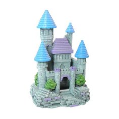 Декорация для аквариума ROSEWOOD "Большой замок", серо-голубая, 13x11x20см (Великобритания)