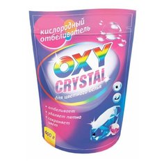 Кислородный отбеливатель Oxy crystal для цветного белья 600 г. Selena