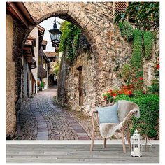 U18903 Фотообои Флизелиновые с виниловым покрытием Города "Старый город" 300х270 см Barton Wallpapers