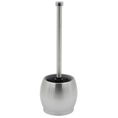 Ершик SIMPLE LINE для унитаза, напольный, круглый, матовый хром, Sapho