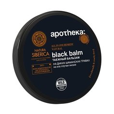 Бальзам для тела Natura Siberica Apotheka Таежный бальзам Black balm, 15 мл