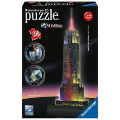 3D-пазл "Ночной Эмпайр Стейт Билдинг", 216 эл. Ravensburger