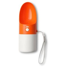 Xiaomi Дорожная поилка для животных Xiaomi Moestar Rocket Portable Pet Cup Orange T 310ml