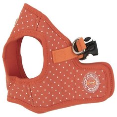 Шлейка-жилет для собак PUPPIA "Dotty", оранжевая, M (Южная Корея)