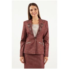 Жакет Chateau Fleur Хилтон размер 46, красный