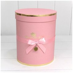 Коробка ОМ720950/10-6 Цилиндр Розовая Omg Gift