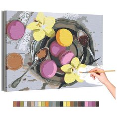 Сладкий завтрак Раскраска картина по номерам на холсте AAAA-RS140 30х40