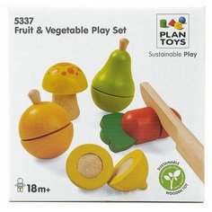 Набор фруктов и овощей Plan Toys