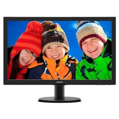 Монитор Philips 243V5QSBA 23.6", черный