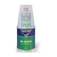 Грунт наполнительный 5+1 Solid 2K Acryl белый 800+160 мл