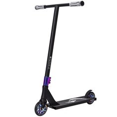 Детский трюковой самокат YEZZ Stuntman MS-190, черный