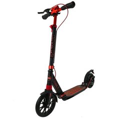 Детский городской самокат Sportsbaby City Scooter Disk MS-108, черный/красный