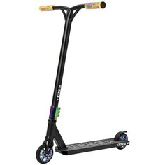 Детский трюковой самокат YEZZ Crazy MS-164, черный