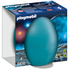 Пасхальное яйцо Playmobil Космический агент с роботом
