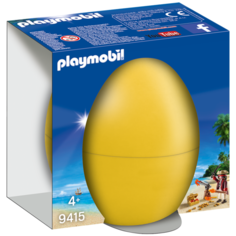 Пасхальное яйцо Playmobil Пират с пушкой