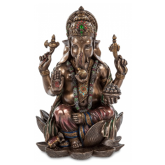 Алтарная статуэтка VERONESE Ганеша Бог мудрости и благополучия