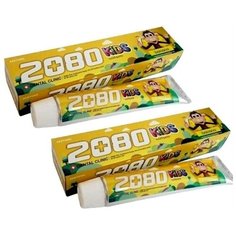 Набор KeraSys Зубная паста детская Банан 80 г, 2 шт