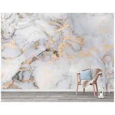 M03804 Фотообои Флизелиновые с виниловым покрытием Поверхности "Мрамор" 400х270 см Barton Wallpapers