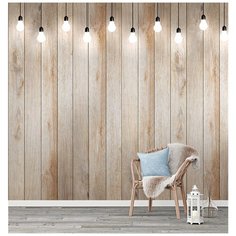 M04003 Фотообои Флизелиновые с виниловым покрытием Поверхности "Дерево. Доска" 300х270 см Barton Wallpapers