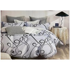 Комплект постельного белья Candies ES010-2, 2 спальный, наволочки 2 шт. 70x70.