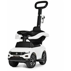 Машина-каталка Tommy Volkswagen T-Roc 114 white/белый с родительской ручкой
