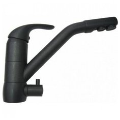 Смеситель для кухни под фильтр Kaiser Safira Black (черный матовый) 15066-9