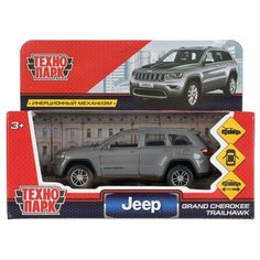 Машинка металлическая ТМ ТехноПарк "Jeep Grand Cherokee" 12 см. металл, серого цвета
