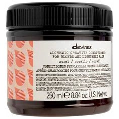 Davines Alchemic Creative Conditioner For Blond And Lightened Hair Coral - Креативный кондиционер для осветленных и натуральных блондов оттенок (коралл) 250мл