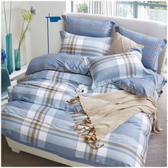 Комплект постельного белья Сатин-Люкс 11-64 Хлопок 100%, Семейный Tana