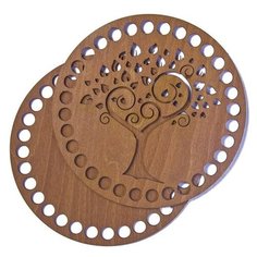 Набор основ Берёзка для корзины, круг d150, дерево