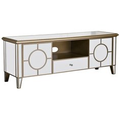 Тумба под телевизор зеркальная Garda Decor 95809/5