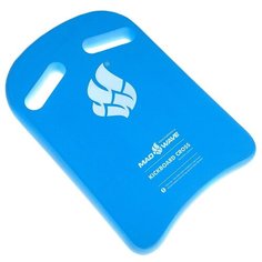 Доска для плавания MAD WAVE Kickboard Cross, голубой