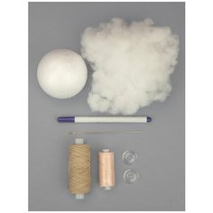 Набор инструментов "Новичок" для шитья куклы Pugovka Doll