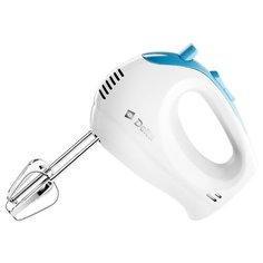 Миксер DELTA DL-5063, белый с голубым
