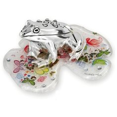 Статуэтка "Лягушка-путешественница" GiovinArte 1203/169 9х8