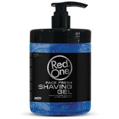 RedOne Гель для бритья Shaving Gel FACE FRESH, 1000 мл