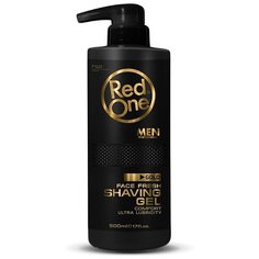 RedOne Гель для бритья Shaving Gel Face Fresh GOLD, 500 мл