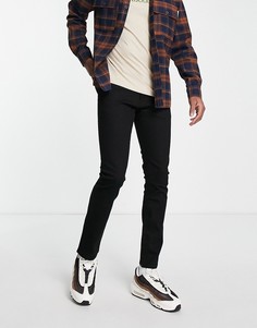 Черные базовые узкие джинсы Topman-Черный