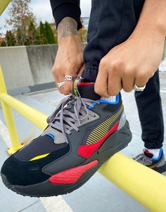 Черные с красным кроссовки Puma RS-Z-Черный цвет