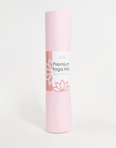 Коврик для йоги толщиной 6 мм SMUG-Розовый цвет