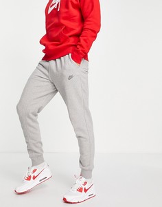Серые меланжевые джоггеры с манжетами Nike Move to Zero Revival-Серый