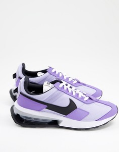 Кроссовки фиолетового и черного цветов Nike Air Max Pre-Day-Фиолетовый цвет