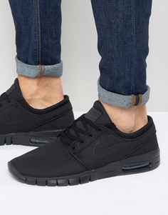 Черные кроссовки Nike Stefan Janoski Max 631303-008-Черный